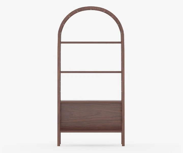 Solid sheesham wood modern book shelves Royal Sheesham - Image 6