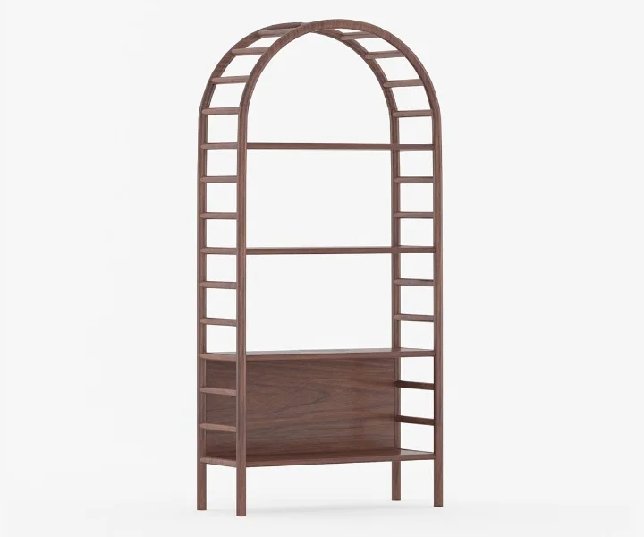 Solid sheesham wood modern book shelves Royal Sheesham - Image 7