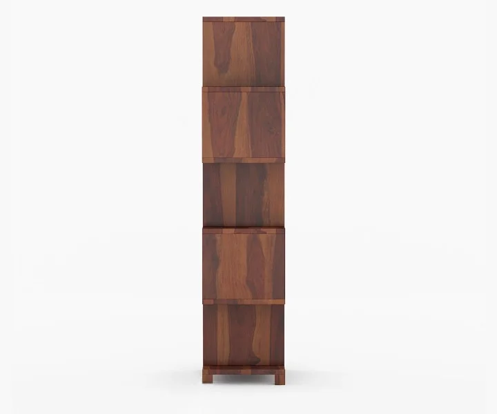solid wood bookshelf modern design Royal Sheesham - Image 5