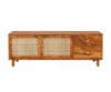 Ashford Sheesham Wood TV Console in Scratch Resistant Provincial Teak Finish - Image 2