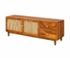 Ashford Sheesham Wood TV Console in Scratch Resistant Provincial Teak Finish - Image 3