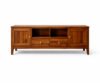 Luxury Solid Sheesham Wood Entertainment TV Unit with Drawers and Cabinets - Image 3