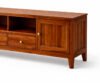 Luxury Solid Sheesham Wood Entertainment TV Unit with Drawers and Cabinets - Image 5