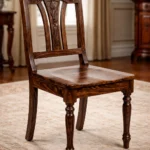 Royal Sheesham Classic Heritage Dining Chairs (Set of 2)