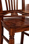 Royal Sheesham Comfortable Sheesham Wood Chair with Back Support (Set of 2) - Image 5