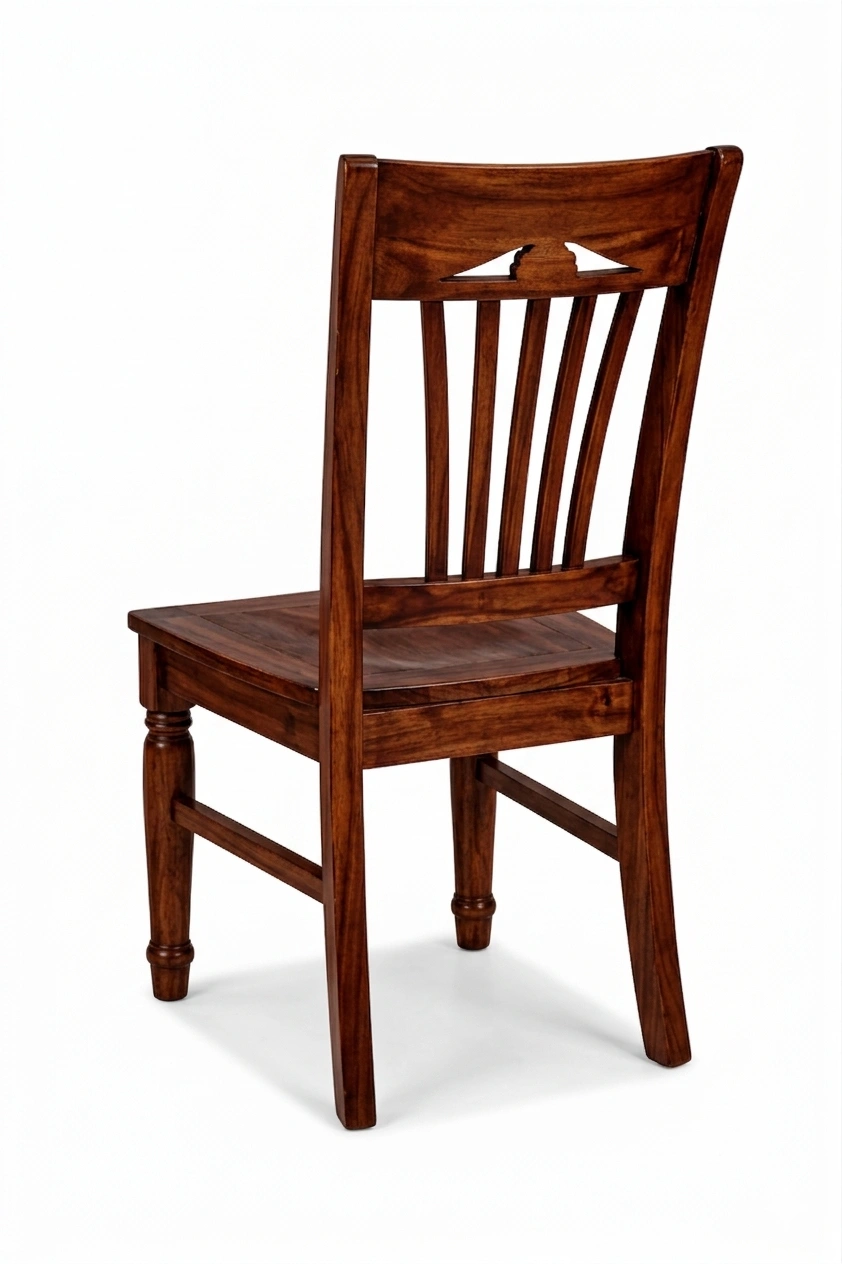 Royal Sheesham Comfortable Sheesham Wood Chair with Back Support (Set of 2) - Image 6