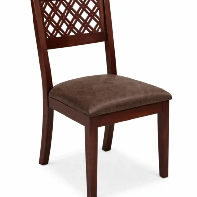 Sheesham Wood 6 Seater Dining Set with Cushioned Chairs Solid Wooden Dining Table Royal Sheesham
