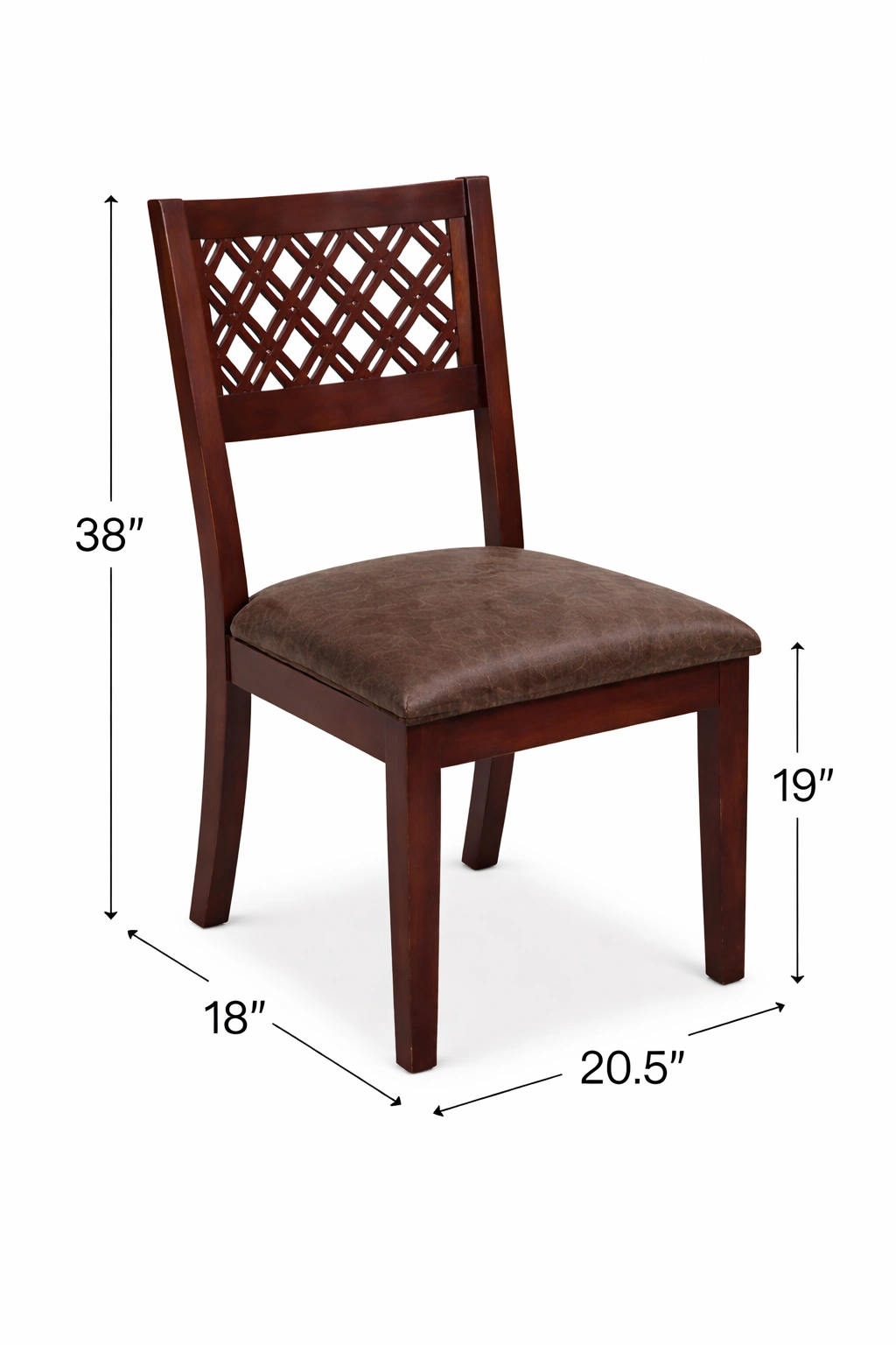 Sheesham Wood 6 Seater Dining Set with Cushioned Chairs - Image 3