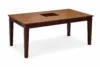 Sheesham Wood 6 Seater Dining Set with Cushioned Chairs - Image 4