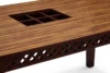 Sheesham Wood 6 Seater Dining Set with Cushioned Chairs - Image 6