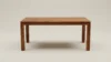 solid sheesham wood 4 seater dining table set with chairs - Image 5