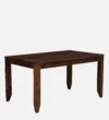 Aarush Solid Wood 6 Seater Dining Set in Natural Walnut Finish - Image 6