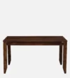 Aarush Solid Wood 6 Seater Dining Set in Natural Walnut Finish - Image 3
