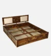 Anisha Solid Wood Bed With Storage - Image 5