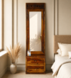 Bristol Sheesham Wood Dressing Table in Provincial Teak Finish