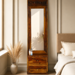 Bristol Sheesham Wood Dressing Table in Provincial Teak Finish