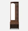 Florence Solid Wood Dressing Table in Walnut Finish - Image 4