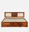 Khohli Solid Sheesham Wood Bed With Hydraulic Storage - Image 8