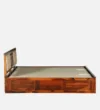 Khohli Solid Sheesham Wood Bed With Hydraulic Storage - Image 6