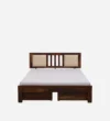 Klink Sheesham Wood Bed With Box Storage - Image 6