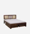 Klink Sheesham Wood Bed With Box Storage - Image 9