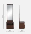 Marvella Wooden Dressing Unit in Honey Finish - Image 4