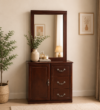 Milan Solid Sheesham Dressing Table in Provincial Teak Finish