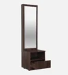 Morris Wooden Dressing Table with Mirror in Walnut Finish - Image 2