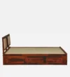 Nais Sheesham Wood King Size Bed With Box Storage - Image 5