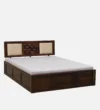 Nivya Sheesham Wood  Bed With Box Storage - Image 6