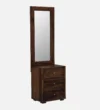 Orlando Solid Wood Dressing Table in Honey Oak Finish - Image 5