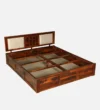 Ram Solid Sheesham Wood Storage Beds - Image 5