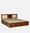 Ram Solid Sheesham Wood Storage Beds - Image 6