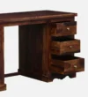 Ramika Sheesham Wood Writing Table In Provincial Teak Finish - Image 4