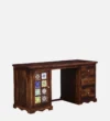 Ramika Sheesham Wood Writing Table In Provincial Teak Finish - Image 7
