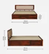 Ranishka Solid Sheesham Wood Storage Beds - Image 3