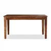 wattan Solid Wood Cane 6 Seater Dining Table Set - Image 6