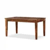 wattan Solid Wood Cane 6 Seater Dining Table Set - Image 7