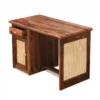 Royal Sheesham Wood Cane Study Table - Image 5