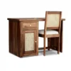 Royal Sheesham Wood Cane Study Table - Image 8
