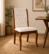 Royal Solid Wood Dining Chairs In Dark Walnut Colour (Set Of 2)