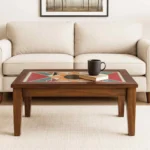 Sang Angeles Sheesham Wood Coffee Table In Provincial Teak Finish