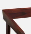klint Sheesham Wood Arm Chair In Honey Oak Finish - Image 8