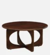 Nain Mango Wood Coffee Table In Walnut Finish - Image 7