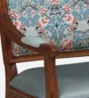 Yorkar Solid Wood Arm Chair In Provicial Teak Finish - Image 8
