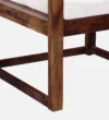 Avinav Sheesham Wood Arm Chair In Provincial Teak Finish - Image 6