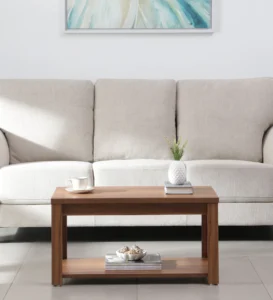 Nain Harmony Coffee Table in Natural Teak Finish