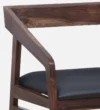 plint Sheesham Wood Arm Chair In Honey Oak Finish - Image 5