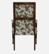 Rotton Sheesham Wood Arm Chair In Provincial Teak Finish - Image 4