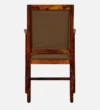 Cheshtigo Sheesham Wood Arm Chair In Honey Oak Finish - Image 3